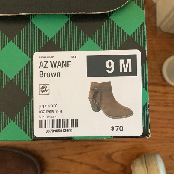 Arizona Jean Co. brown womans size 9 - Picture 4 of 4